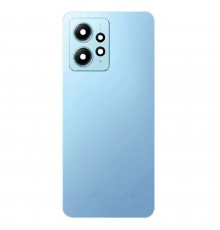 Задняя панель корпуса для Xiaomi Redmi Note 12 4G, синяя (Ice Blue) + стекло камеры