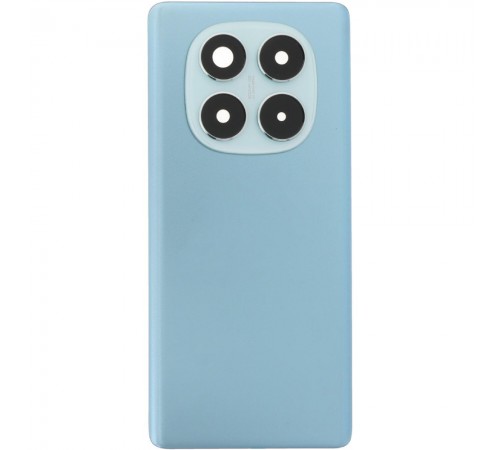 Задняя панель корпуса для Xiaomi Redmi Note 14 Pro 4G, синяя (Ocean Blue) + стекло камеры