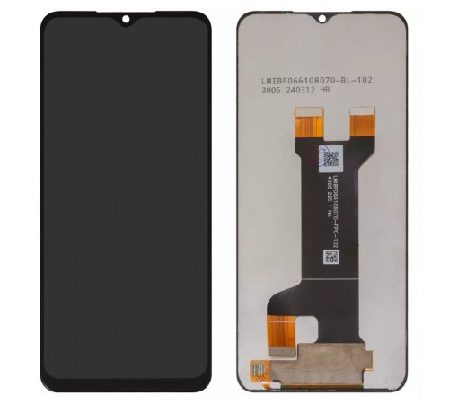 Дисплей для ZTE Blade V40 Design, чорний, без рамки, Original (PRC)