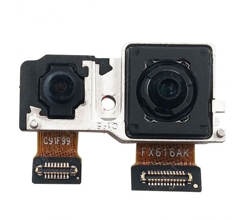 Камера для Huawei P40 Pro, P40 Pro Plus, фронтальна, подвійна, 32MP
