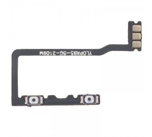 Шлейф для Oppo A74 5G, кнопок гучності звуку