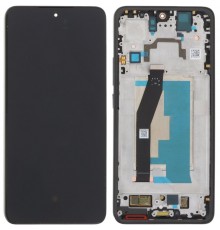 Дисплей для Xiaomi 14T, черный (Titan Black), с рамокй, Original (PRC), 2406APNFAG, 2407FPN8EG