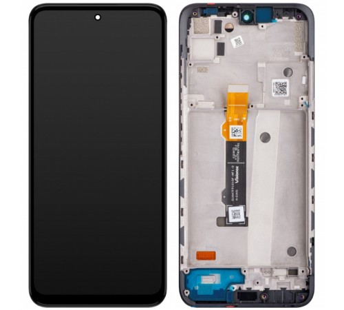 Дисплей для Motorola Moto G71 5G XT2169-1, черный, с рамкой, Original (PRC)