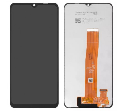 Дисплей для Samsung A125F Galaxy A12, черный, без рамки, Оригинал (переклеено стекло), A125F V04 1540410367 Дисплей для Samsung A125F Galaxy A12, черный, без рамки, Оригинал (переклеено стекло), A125F V04 1540410367
