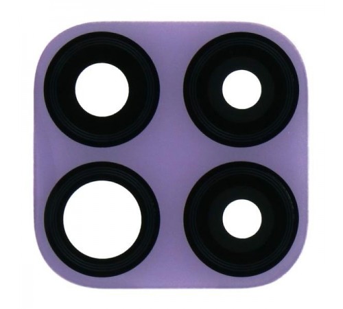 Скло камери для Huawei P40 Lite, рожеве (Light Pink), без рамки