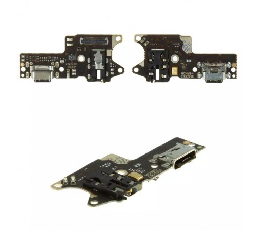 Шлейф для Xiaomi Redmi 9, Redmi 9 Prime, конектора зарядки, конектора навушників, мікрофона, плата зарядки, High Copy