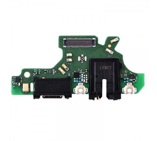 Шлейф для Huawei P30 Lite, Nova 4e, конектора зарядки, конектора наушників, мікрофона, плата зарядки, Original (PRC)