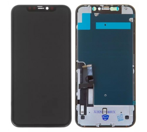 Дисплей для iPhone 11, черный, с рамкой, Original (PRC)