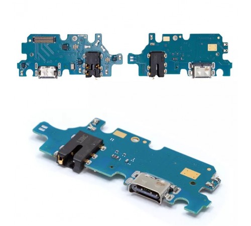 Шлейф для Samsung A135 Galaxy A13, коннектора зарядки, коннектора наушников, микрофона, плата зарядки, High Copy