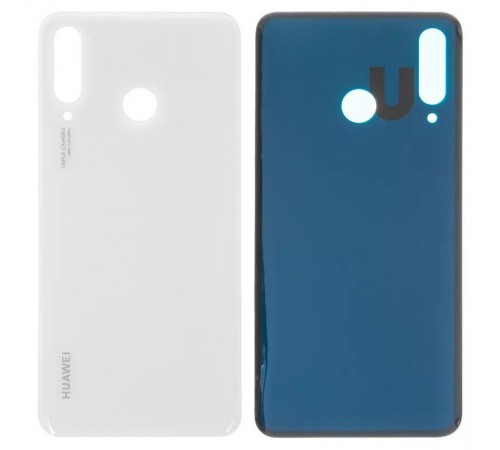 Задня панель корпусу для Huawei P30 Lite, біла, 48 Мп, Original (PRC)