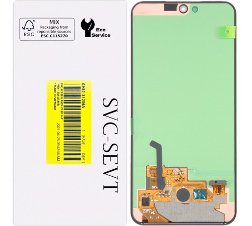 Дисплей для Samsung A546 Galaxy A54 5G, черный, без рамки, Original, сервисная упаковка, #GH82-31232A