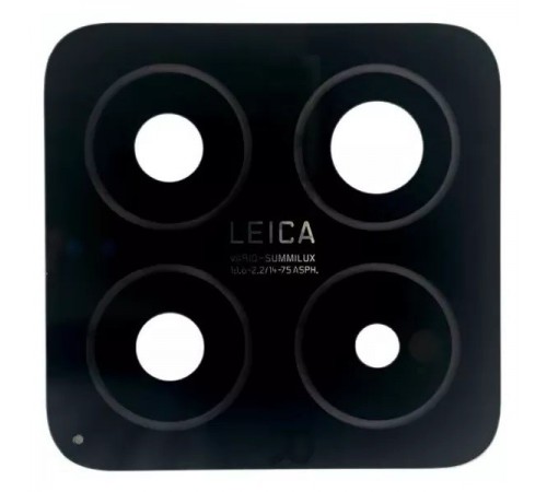 Скло камери для Xiaomi 14, 14 Pro, чорне, без рамки