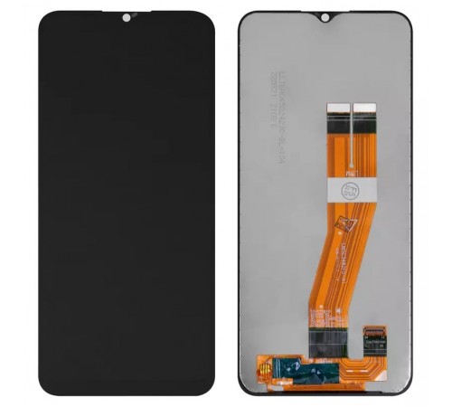 Дисплей для Samsung A035F Galaxy A03, чорний, Best copy, без рамки, Copy