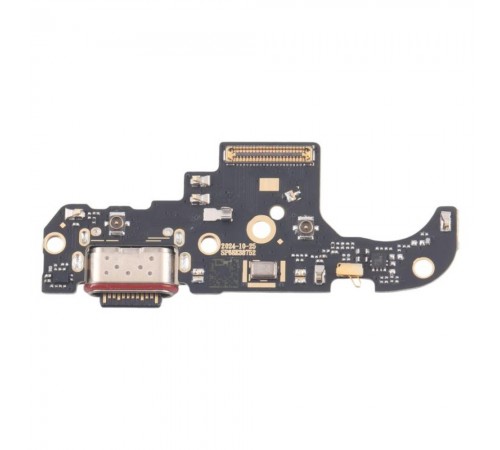 Шлейф для Motorola Moto G75, коннектора зарядки, мікрофона, плата зарядки, Original (PRC)