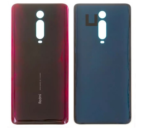 Задня панель корпусу для Xiaomi Redmi K20, Redmi K20 Pro, червона, Лого Redmi