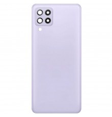 Задняя панель корпуса для Samsung A225 Galaxy A22, фиолетовая + стекло камеры