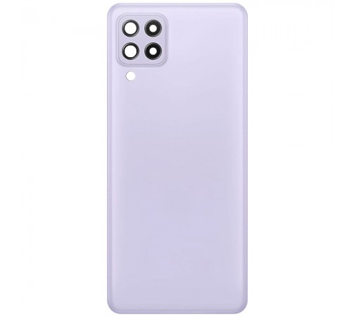 Задняя панель корпуса для Samsung A225 Galaxy A22, фиолетовая + стекло камеры Задняя панель корпуса для Samsung A225 Galaxy A22, фиолетовая + стекло камеры