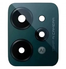Скло камери для Realme C31, зелене (Dark Green), без рамки