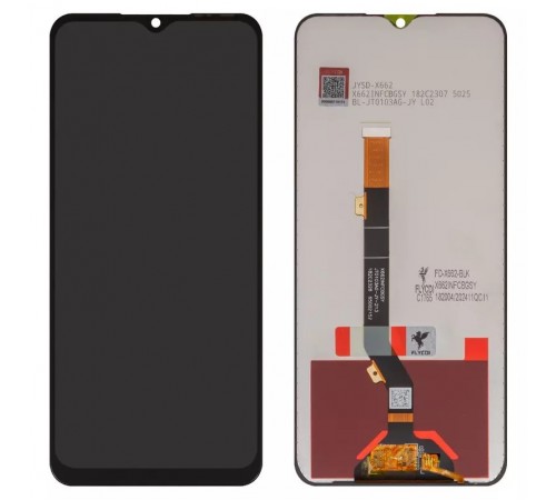Дисплей для Tecno Spark 8P, Spark 8T, Spark 9 Pro; Infinix Hot 11, черный, без рамки, FLYCDI, JTO103AG