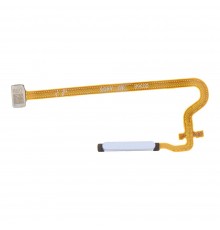 Шлейф для Realme C63 4G, Note 60; Oppo A3x (CPH2641), сканера відбитка пальця (Touch ID), синій