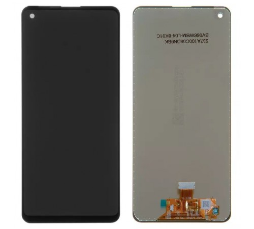 Дисплей для Samsung A217 Galaxy A21s, черный, без рамки, Original (PRC)