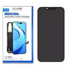 Дисплей для iPhone 13, чорний, з рамкою, High Copy, без помилки, (OLED) JCID diagnosable