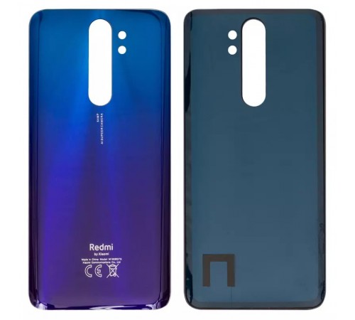 Задняя панель корпуса для Xiaomi Redmi Note 8 Pro, синяя Задняя панель корпуса для Xiaomi Redmi Note 8 Pro, синяя
