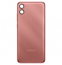Задняя панель корпуса для Samsung A042 Galaxy A04e, медная (Copper) + стекло камеры