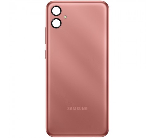 Задняя панель корпуса для Samsung A042 Galaxy A04e, медная (Copper) + стекло камеры