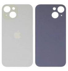 Задняя панель корпуса для iPhone 15, желтая, не нужно снимать стекло камеры, High Copy big hole