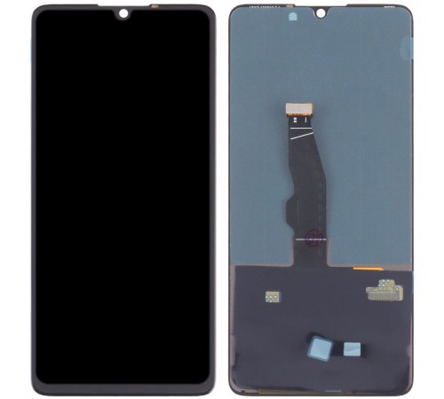 Дисплей для Huawei P30, черный, без рамки, Оригинал (переклеено стекло)