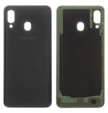 Задняя панель корпуса для Samsung A205F/DS Galaxy A20, черная