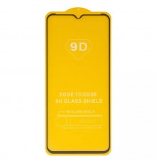 Защитное стекло для Motorola Moto G8 Power Lite XT2055-2, совместимо с чехлом, Full Glue, (без упаковки), черный