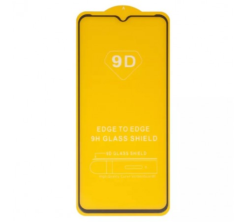 Защитное стекло для Motorola Moto G8 Power Lite XT2055-2, совместимо с чехлом, Full Glue, (без упаковки), черный