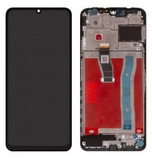 Дисплей для Huawei Nova Y70, Nova Y70 Plus, чорний, з рамкою, Original (PRC)