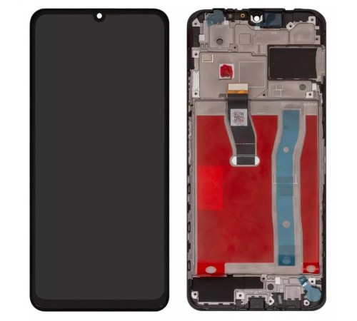 Дисплей для Huawei Nova Y70, Nova Y70 Plus, чорний, з рамкою, Original (PRC)