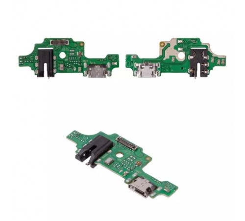 Шлейф для Tecno Camon 15 (CD7), Camon 15 Air (CD6, CD6S), Spark 5 (KE5), Spark 5 Pro (KD7), коннектора зарядки, коннектора наушников, микрофона, плата зарядки, Сopy