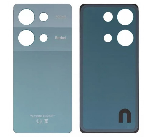 Задняя панель корпуса для Xiaomi Redmi Note 13 Pro 4G, зеленая (Forest Green)