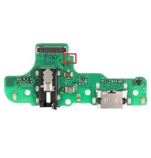 Шлейф для Samsung A207F/DS Galaxy A20s, коннектора зарядки, микрофона, плата зарядки, Original (PRC), M12