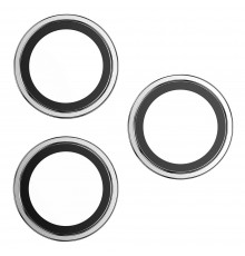 Захисне скло камери для Apple iPhone 15 Pro, iPhone 15 Pro Max, GlassPro+ Lens protector, Momax (PZAP23CL1E), сірий