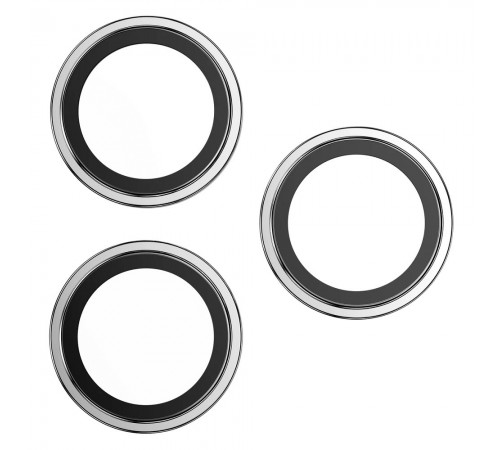 Захисне скло камери для Apple iPhone 15 Pro, iPhone 15 Pro Max, GlassPro+ Lens protector, Momax (PZAP23CL1E), сірий