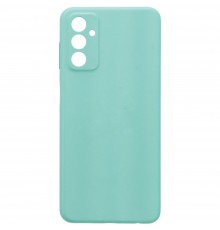 Задняя панель корпуса для Samsung M135 Galaxy M13, голубая (Light Blue), Copy