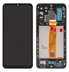 Дисплей для Samsung A326 Galaxy A32 5G, чорний, з рамкою, FLYCDI, SM-M127F_REV0.1