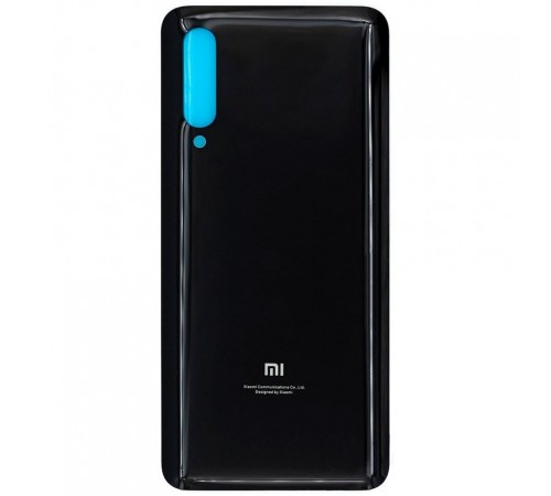 Задняя панель корпуса для Xiaomi Mi 9, черная (Piano Black), Copy, M1902F1G