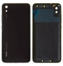 Задняя панель корпуса для Xiaomi Redmi 7A, черная, с боковыми кнопками