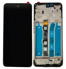 Дисплей для Motorola Moto G 5G 2022, черный, с рамкой, Original (PRC)
