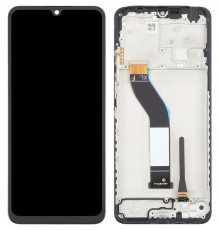 Дисплей для Xiaomi Poco C75, Redmi 14C 4G, Redmi A3 Pro, черный, с рамкой, Original (PRC), версия XL-F