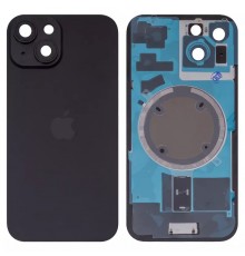 Задня панель корпусу для iPhone 15, чорна + скло камери, Original (PRC)