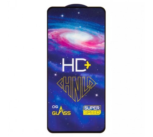 Защитное стекло ASP для Samsung A536 Galaxy A53 5G, 0,33 мм 9H, совместимо с чехлом, Full Glue, черный, HD+