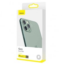 Захисне скло камери для Apple iPhone 12 Pro, 0.25mm, Gem Camera Lens Protective Film, Baseus (SGAPIPH61P-JT02) комплект 2шт.